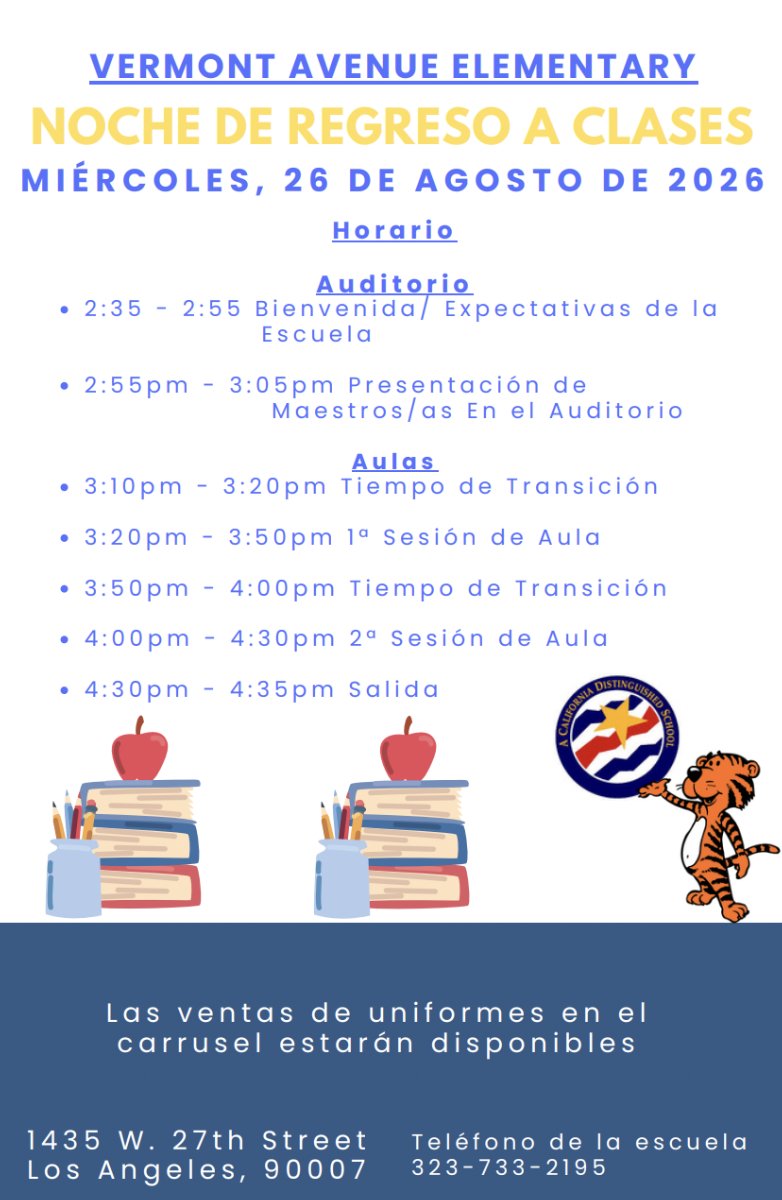 Back to School